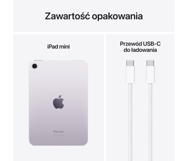 APPLE iPad Mini 2024 Wi-Fi 512GB - Purple (MYH33HC/A) - 1288388 - zdjęcie 9